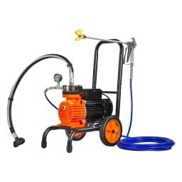 SucceBuy Diaphragm Airless Paint Sprayer Efficiency Cart Airless Paint Sprayer 1800psi High Pressure Paint Airless Sprayer DIY