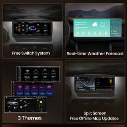 Junsun Android 13 Wireless CarPlay Android Auto Car Radio Multiemdia For Audi Q5 8R 2008-2017 4G WiFi GPS Touch Screen Autoradio
