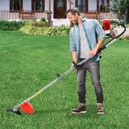 52cc Engine Gas Power Hedge Trimmer Good Heat Dissipation Removable Design hedge Trimmer for Forest Firefighting Garden Yard