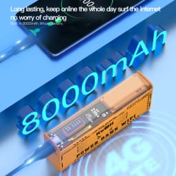 KuWFi 8000mAh 4G Mobile Router 150Mbps Portable Travel Modem Long Battery Life 2.4GHz 5.8Ghz Single Wi-Fi Hotspot as Power Bank
