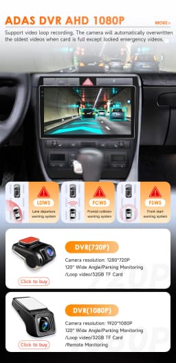 Hizpo Wireless CarPlay Android Auto Radio For Audi A6 C5 2 RS6 S6 1997 - 2004 4G Car Intelligent Systems Multimedia GPS 2din RDS
