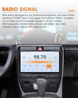 Hizpo Wireless CarPlay Android Auto Radio For Audi A6 C5 2 RS6 S6 1997 - 2004 4G Car Intelligent Systems Multimedia GPS 2din RDS