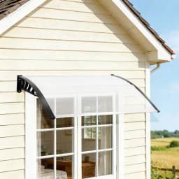 200/150Cm Canopy Front Door Canopy Roof Pent Front Porch Outdoor Shade Patio Roof Rain Cover