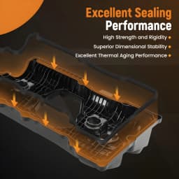 Valve Cover for BMW 1er E87 118i 1995 ccm, 95 KW, 129 PS 2004/07-2007/02 11127568581 11127526669