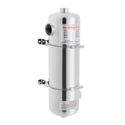 YIYIBYUS 28/60KW Swimming Pool Heat Exchanger Stainless Steel Pool Heater for Spas, Hot Tub Tray Heating 292x134mm/485x134mm