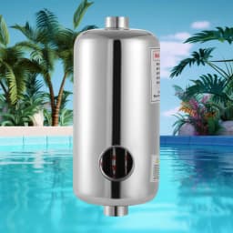 YIYIBYUS 28/60KW Swimming Pool Heat Exchanger Stainless Steel Pool Heater for Spas, Hot Tub Tray Heating 292x134mm/485x134mm