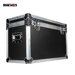 2in1 Flight Case For SHEHDS Beam MINI 7R & Beam 275W 10R & 19x15W Wash & 36x18W Wash & LED 300W Beam