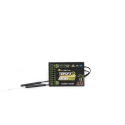 FrSky Archer Plus SR12+ Receiver 12 Channels Built-in 3-Axis Gyro & Accelerometer Multiple Flight Modes Dual Detachable Antennas Full-Range Signal SBUS in Redundancy XT30 Dual Power Telemetry Support