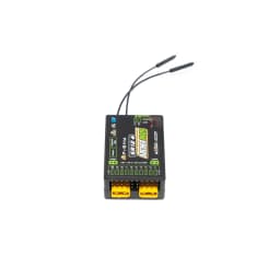 FrSky Archer Plus SR12+ Receiver 12 Channels Built-in 3-Axis Gyro & Accelerometer Multiple Flight Modes Dual Detachable Antennas Full-Range Signal SBUS in Redundancy XT30 Dual Power Telemetry Support