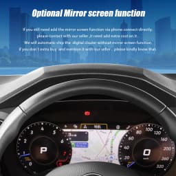 LCD Digital Cluster For VW T5.1 T5.2 2010-2015 Support HDMI Carplay Radio Dashboard instrument panel