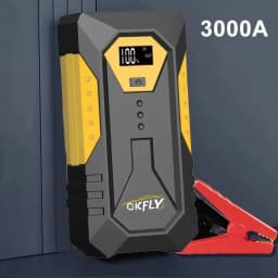 Portable 3000A Car Jump Starter 59.2Wh Power Bank Car Booster Charger 12V Starting Device Petrol Diesel Car Emergency Booster