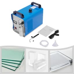 95L H180 Oxygen-Hydrogen Generator Water Welder Polisher HHO Acrylic Flame Polishing Machine Flame Torch Polisher