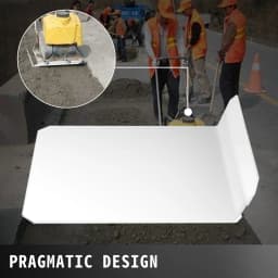 SucceBuy 19 x 19.2 x 0.25 Inch Plate Compactor Pad Tamper Pad Mat with Mounting Clamps Large Working Area Walk Behind Compactors