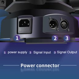 2-8pcs 10X10W RGB 6 Head Moving Head Beam Light RGB Laser Strobe Light DMX Stage Light RGB Beam Light Rotating Disco Party Bar