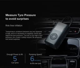 Xiaomi Mijia Portable Air Compressor 2/2D Digital Tire Inflator Electric Air Pump for Car Motorcycles and Bicycles