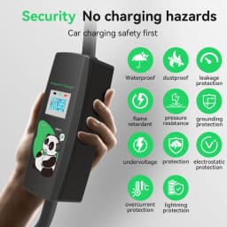 Khons 11kw Electric Car Charger 3Phase 16A Portable Charger Type2 EVSE Charging Box Cee Plug IEC62196 Electric Car Charger