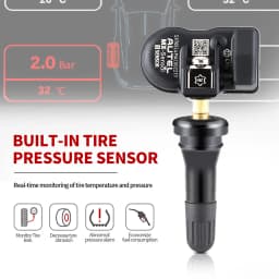 4PCS Autel MX-Sensor 315MHz+433MHz 2 in 1 Universal Programmable TPMS Sensor OE Level Tire Pressure Monitoring System