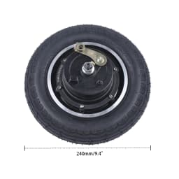 36V 350W Electric Scooter Motor Wheel Brushless Hub Replacement IP54 Waterproof 220lbs Load 600r/min for Electric Bicycle Wheelchairs Electric Motorbikes