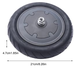 36V 350W Electric Scooter Motor Wheel Brushless Hub Replacement IP54 Waterproof 220lbs Load 600r/min for Electric Bicycle Wheelchairs Electric Motorbikes