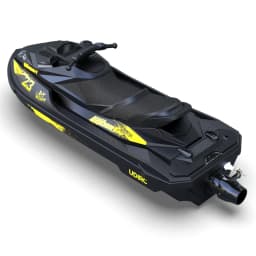 UDIRC 2.4G Jet Spray RC Boat Remote Control Speedboat Waterproof Self-Righting LED Lights RTR High-Speed Vehicles Models Toys