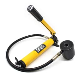 SYK-15Ton /10 Dies 16mm-101mm Hydraulic Knockout Punch Kit Hole Punch for Metal, Steel, Plastic