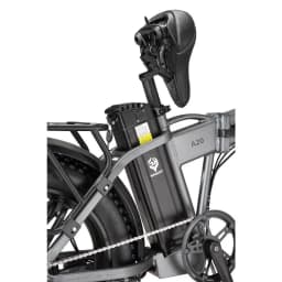 SINOHON A20 Folding Electric Bicycle 1000W Cargo Electric Bicycle, 48V 22Ah Removable Battery Commuter Electric Bike, 28MPH, 20"x4.0 Fat Tire E-bike, SHIMANO 7-Speed, IP65 Electric bicycle with Front Basket, Alloy Aluminum Electric Bike with Rear Rack