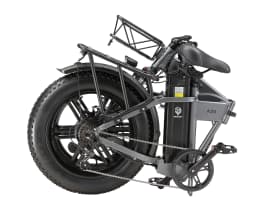 SINOHON A20 Folding Electric Bicycle 1000W Cargo Electric Bicycle, 48V 22Ah Removable Battery Commuter Electric Bike, 28MPH, 20"x4.0 Fat Tire E-bike, SHIMANO 7-Speed, IP65 Electric bicycle with Front Basket, Alloy Aluminum Electric Bike with Rear Rack