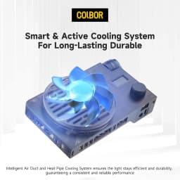 COLBOR Wonder W100 2700K-6500K Bi-Color 100W LED Pocket Video Light for Filmmaking Live Streaming Phtography CRI 96+ TLCI 97+
