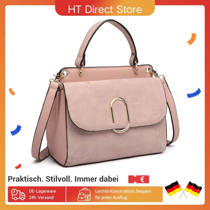 Miss Lulu Small Handbag WOMEN'S Elegant Shoulder bag shoulder bag Faux Leather Stylish Shopper FOR WOMEN'S