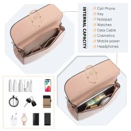 Miss Lulu Small Handbag WOMEN'S Elegant Shoulder bag shoulder bag Faux Leather Stylish Shopper FOR WOMEN'S