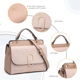 Miss Lulu Small Handbag WOMEN'S Elegant Shoulder bag shoulder bag Faux Leather Stylish Shopper FOR WOMEN'S