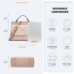 Miss Lulu Small Handbag WOMEN'S Elegant Shoulder bag shoulder bag Faux Leather Stylish Shopper FOR WOMEN'S