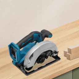 750W Cordless Electric Circular Saw 90mm Saw Blade Adjustable Angle Cutting Woodworking for Small Renovation, Carpentry, DIY