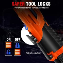 Electric Cordless Right Ratchet 3/8'' 90°Angle Wrench 200N.m Torque Impact with LED Work Light+7pcs Sockets Tool Kit,2xBattery