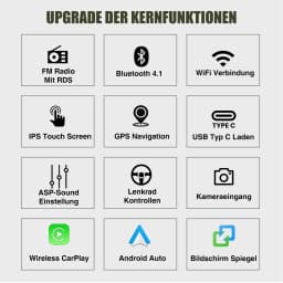 ESSGOO 4+64G Carplay Android Auto Car Radio For BMW 5Series E39 X5 E53 Android 13 9inch GPS NAV RDS BT WiFi With USB Dual Type-C