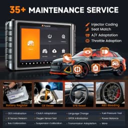 FOXWELL NT1009 CAN FD DOIP 10.1inch OBD2 Bluetooth Bi-Directional Scan Tool with Topology Map ALL System Scanner TPMS ECU Coding