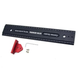 Woodworking Marking Ruler 600/900mm Straight Ladder Dual-purpose Measuring Ruler Multifunction Aluminum Alloy Square Scriber