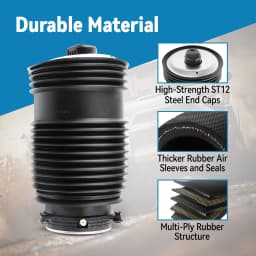 Rear Left Air Suspension Spring Bag For Mercedes- EQC400 2014-2023 Air Spring Bag 2053200125 A2053200725