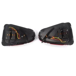 For Mini Cooper R56 R57 R58 R59 2007-2014 Red Lens Sequential LED Tail Lights Car Accessories Tirm Driving Lights