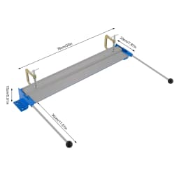 0-90° Metal Sheet Bender, Sheet Metal Bending Tool, Manual Sheet Bending Machine 30cm/11.81in