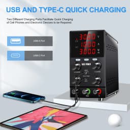Professional Battery Charging Lab DC Power Supply 30V 60V 120V Adjustable Laboratory OCP OUTPUT 12V 10A Electric Vehicle Charger