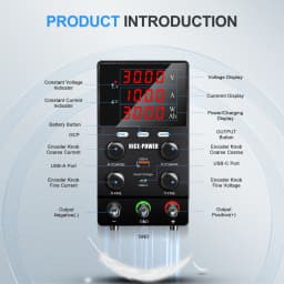 Professional Battery Charging Lab DC Power Supply 30V 60V 120V Adjustable Laboratory OCP OUTPUT 12V 10A Electric Vehicle Charger