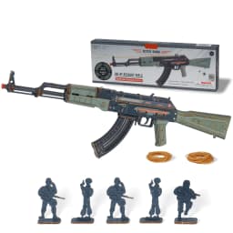 RoWood 3D Wooden Puzzles Assembly Time 6H,Rubber Band Gun Toy Model Kit,Birthday/Christmas/Creative Gifts for Adults&Teens