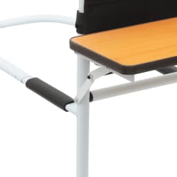 Secure Bed Rail with Table Top Height-Adjustable Bed Auxiliary Rail Fall Protection Safety Bed Rail with Storage Bag