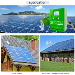2000W Hybrid Wind Solar Charge Controller Auto12 24 48V MPPT Battery Equalizer For Lifepo4 Lithium Other Battery, with Bluetooth