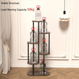 Plant Stand and Flower Stand Storage Shelf 4/5/6 Tier Flower Shelf Planter Rack Storage Organizer Display Indoor Garden Balcony