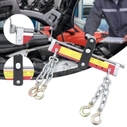 Engine Balancer Engine Load Leveler With Adjustable Crank Handle 4 Chains 900kg Capacity For Auto Engine Repair Workshop