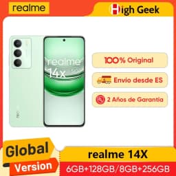 Global Version realme 14X 5G Smartphone Dimensity 6300 5G Chipset 50MP AI Camera 120Hz Eye Comfort Display 5000mAh Battery IP64