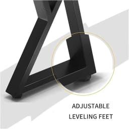 Square Tube Table Legs - 28 Inch Replacement Legs for Coffee Table, Sturdy and Durable, Perfect for Dining Tables, Set of 2
