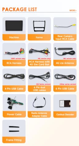 9" Hizpo 2Din Android Auto Car Radio for Mercedes Benz C-Class CLK W203 W209 S203 A209 W168 GPS DSP 4G CarPlay Snapdragon 6115